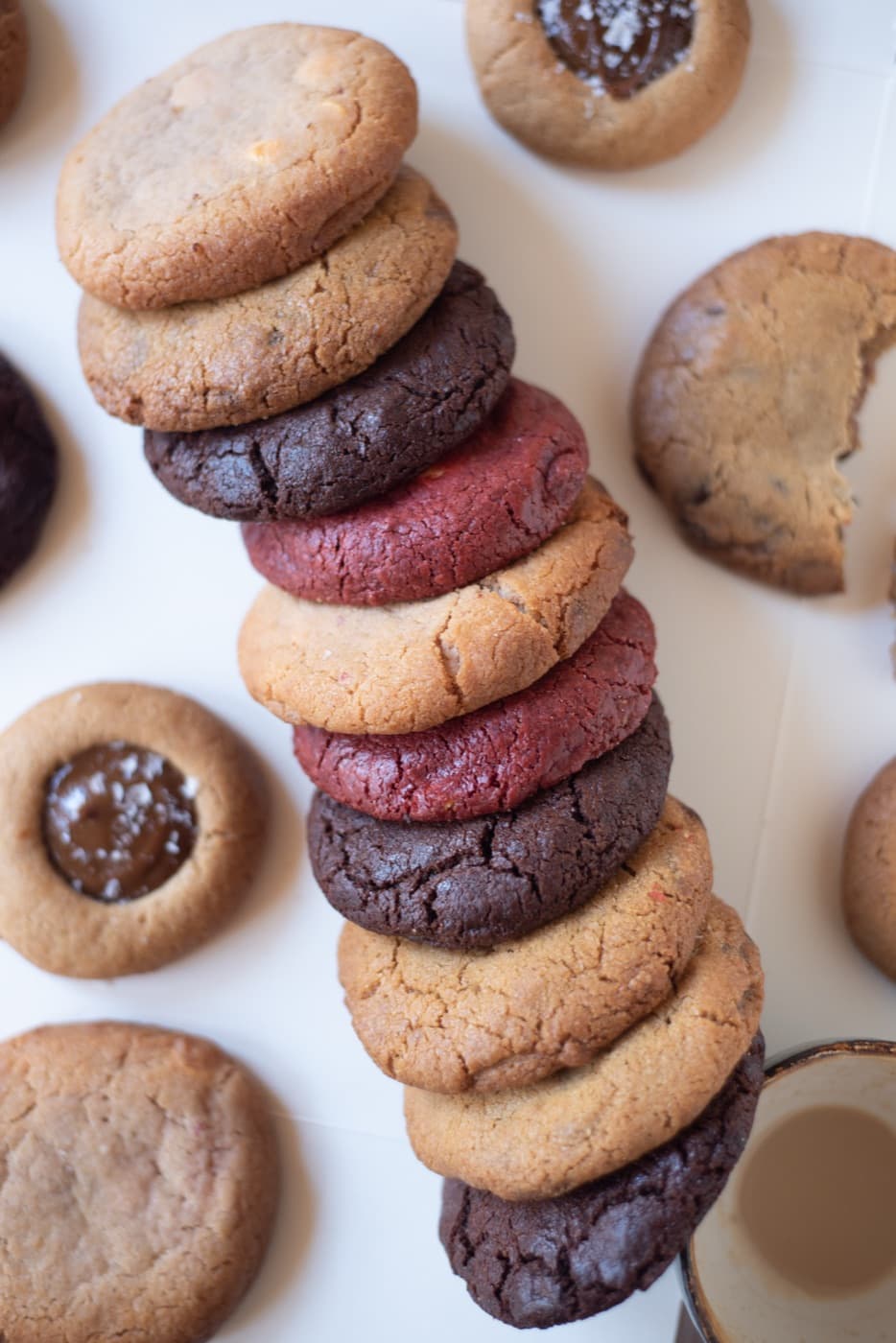 Freshly baked cookies at Melly's Cookiebar in Amsterdam