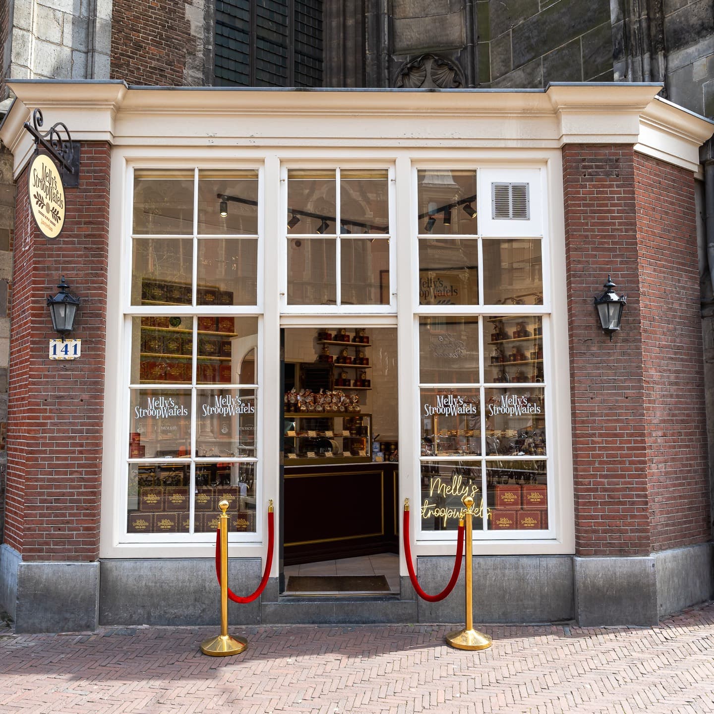 Melly's Cookiebar shop in the centre of Amsterdam