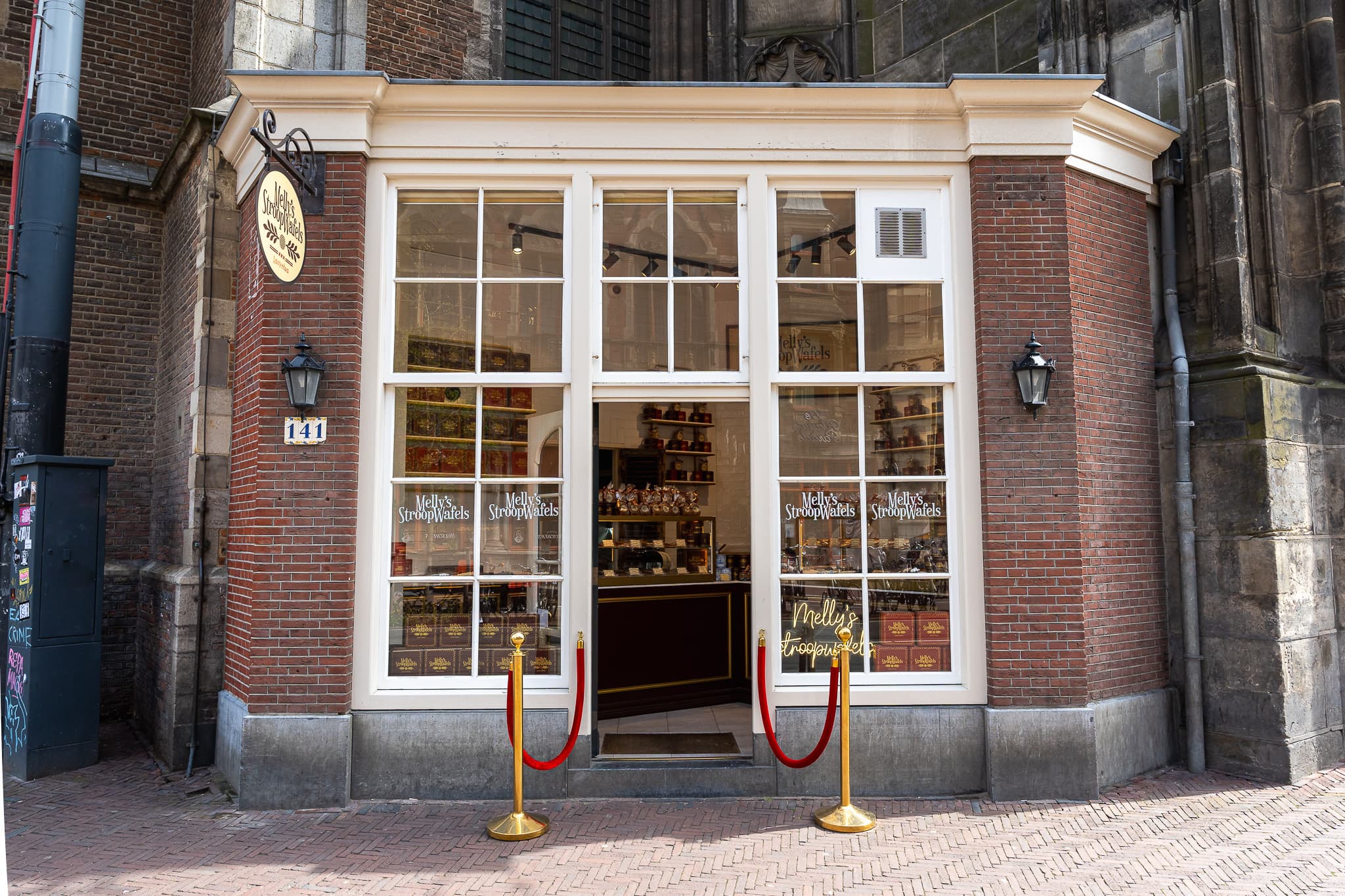 Melly's Cookiebar shop in the centre of Amsterdam