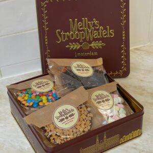 Melly’s stroopwafel gift box brown